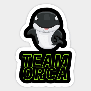 Team Orca Sticker